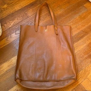 Madewell leather tote